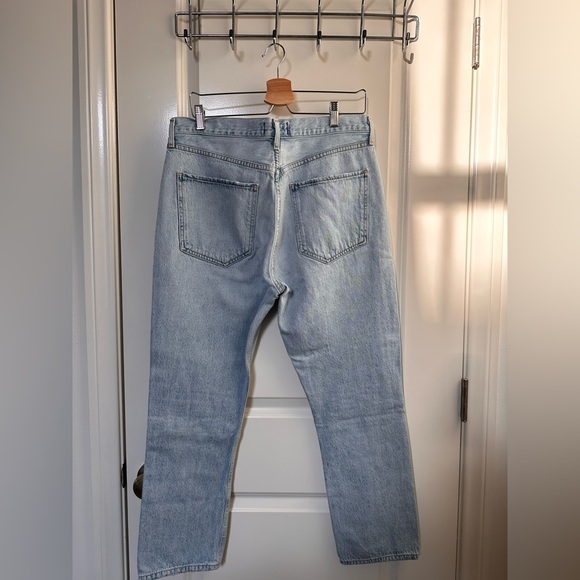 Agolde High Rise Riley Cropped Jeans - Picture 3 of 10